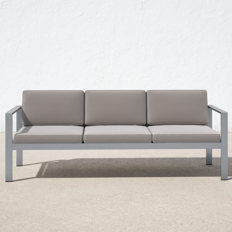 Patio discount sofa metal